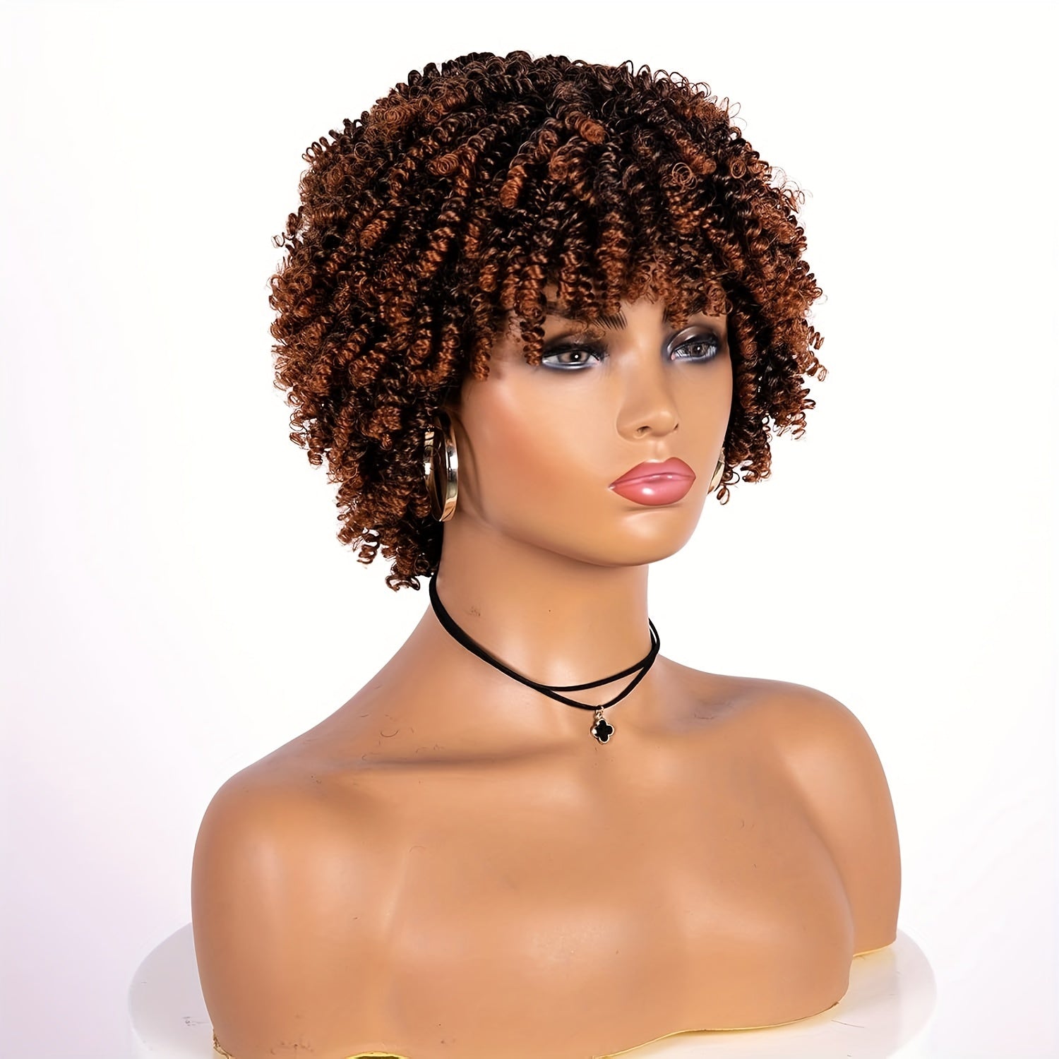 Short Black Afro wig