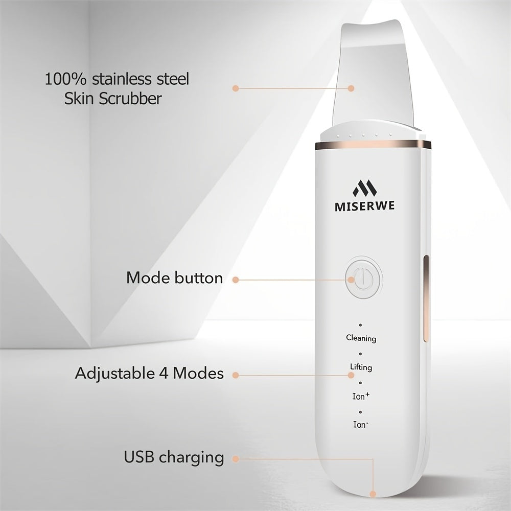 Skin Scrubber Facial Skin Scraper Deep Cleansing Pore Cleaner