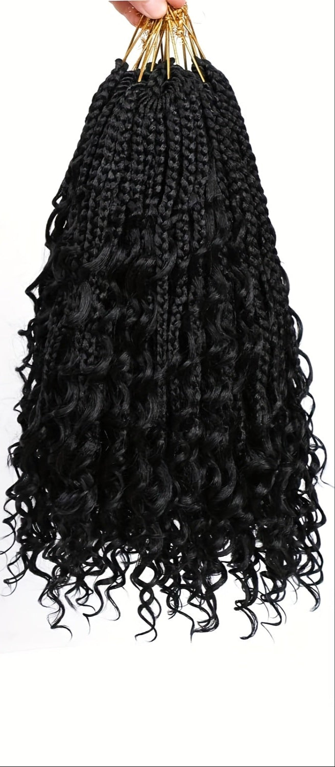 8 Packs Crochet Box Braids-14 Inch/18 Inch/24 Inch Boho Box Braids