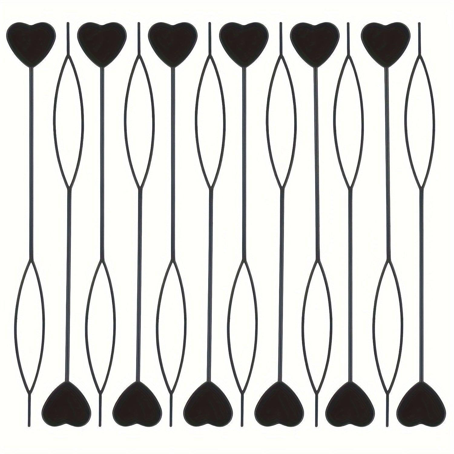 12-Pack Bead Hair Accessories