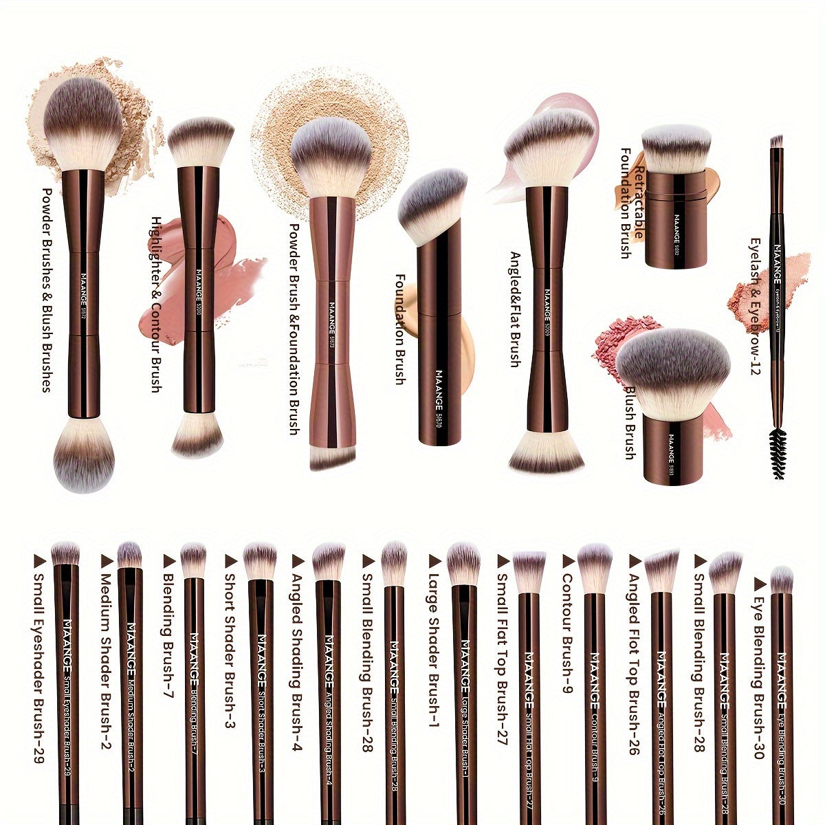 23pcs Professional Makeup Kit