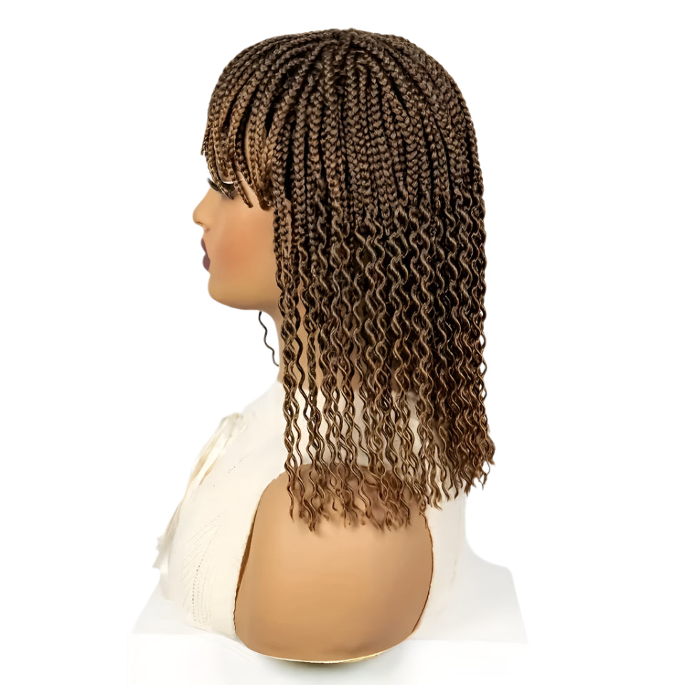 Elegant 14" Bob Braided Wig