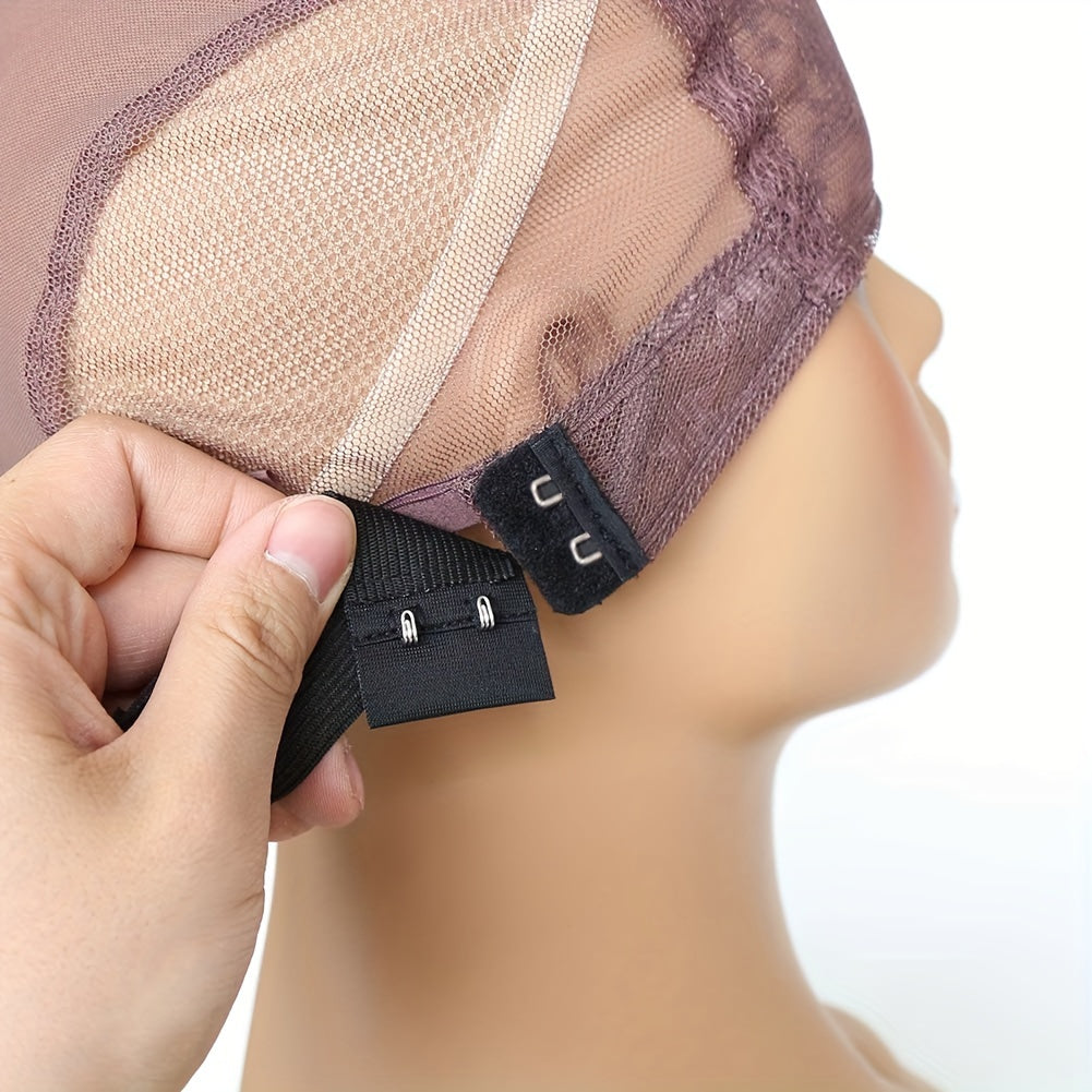 4PCS Wig Accessories, Adjustable Elastic Band, Adjustable Wig Straps With Hooks For Lace Front Wig