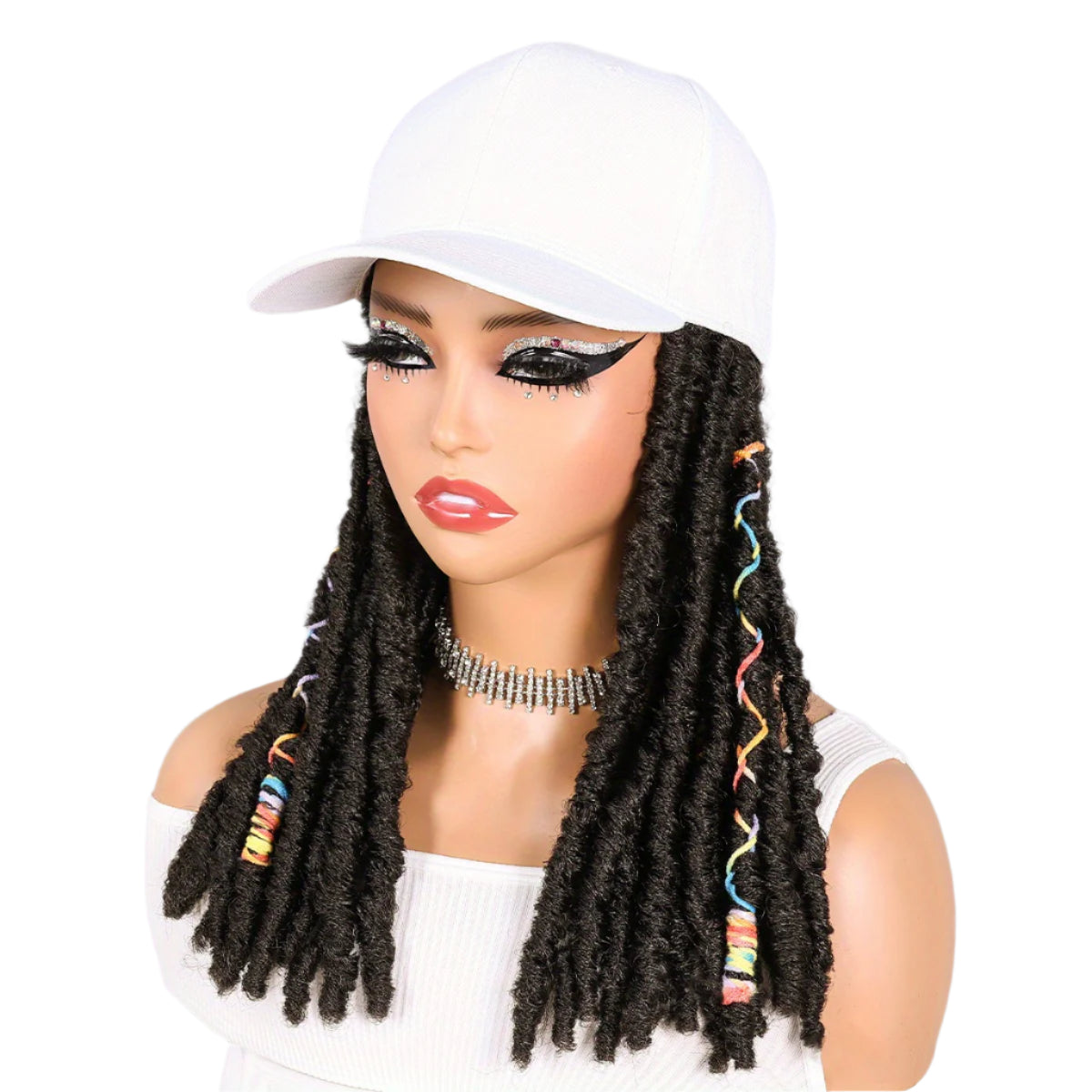 Hat Wigs 12 Inch Dreadlock Wigs