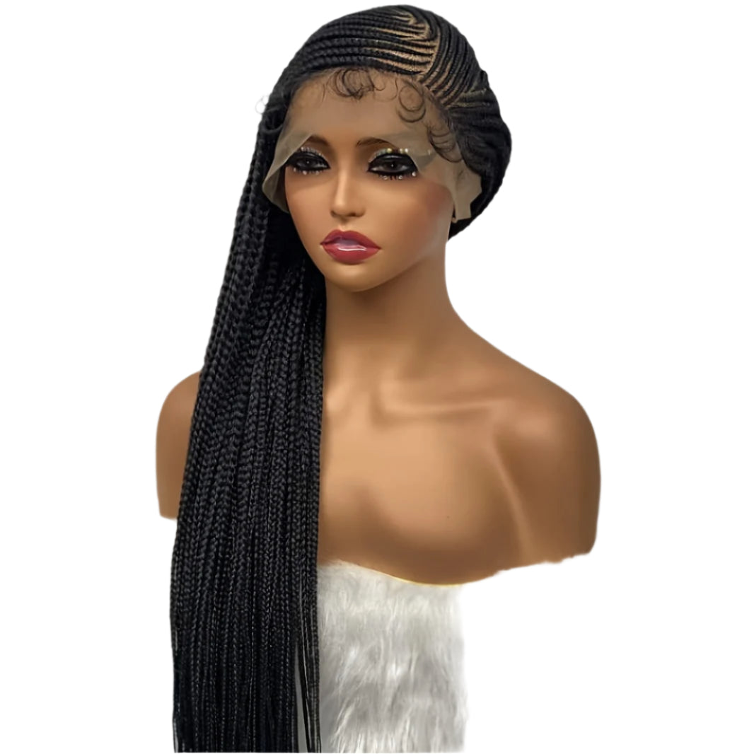 Braided 13x6 Lace wig Braids Wigs