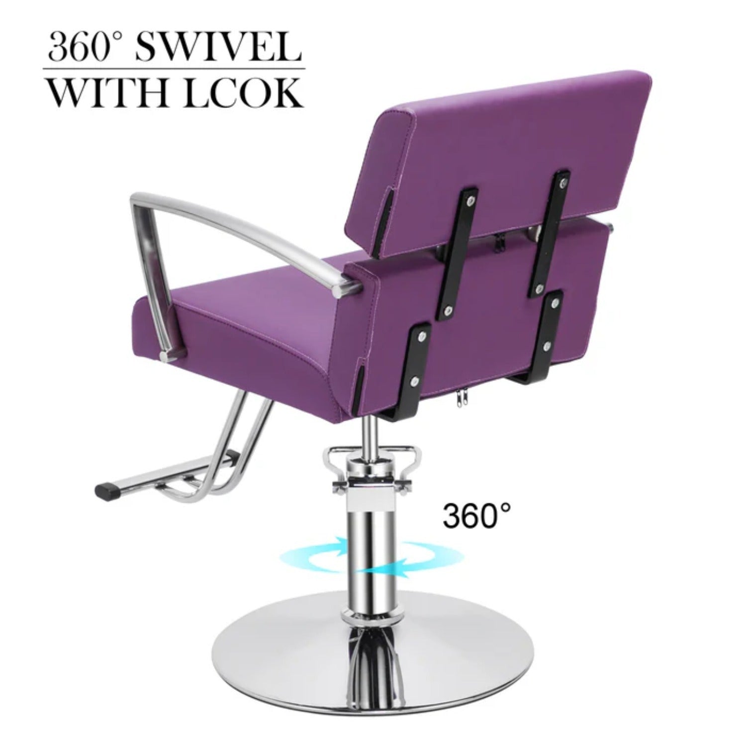 360 Degree Swivel Heavy Duty Salon Chair