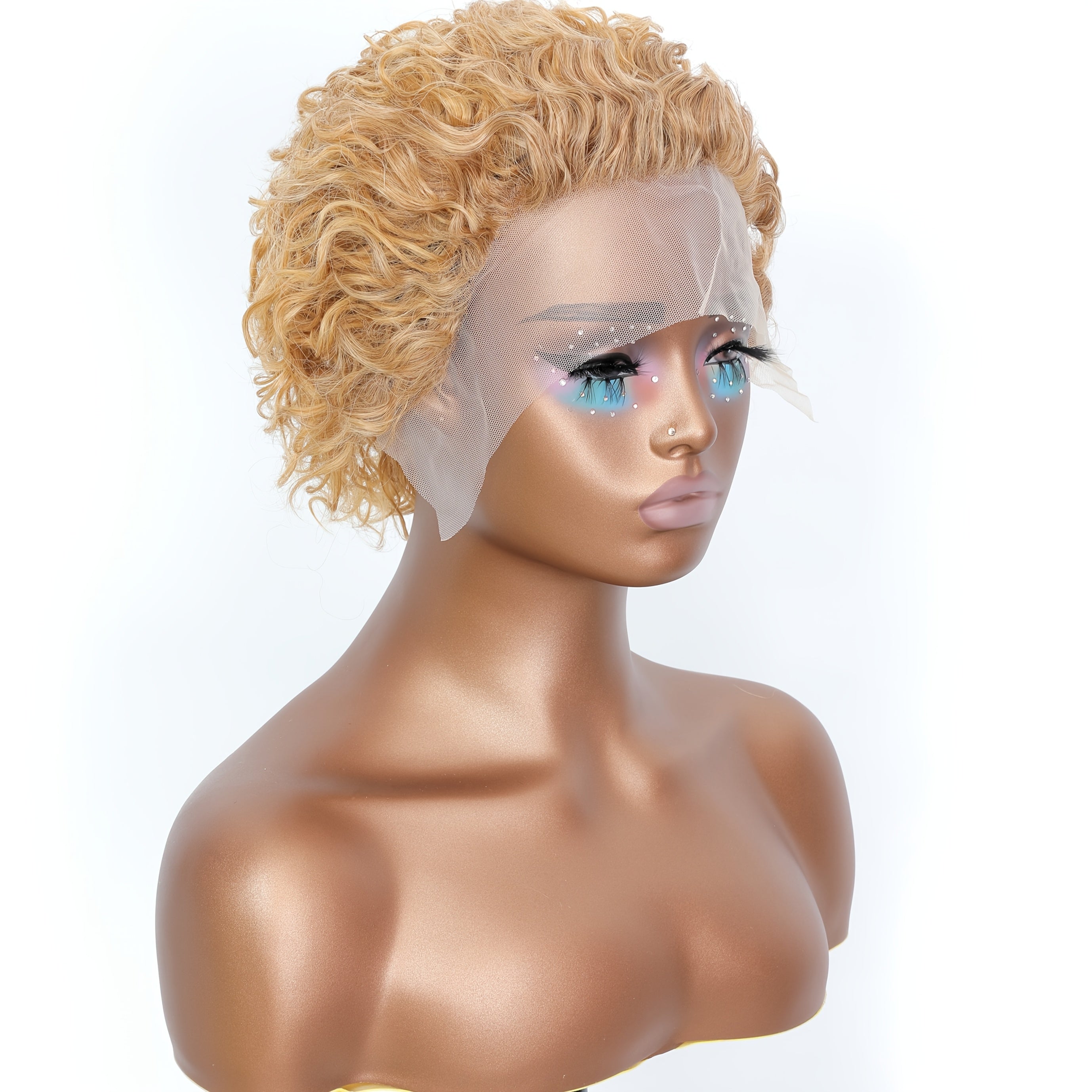 150% Density Blonde 13x1 Lace Front Human Hair Wig