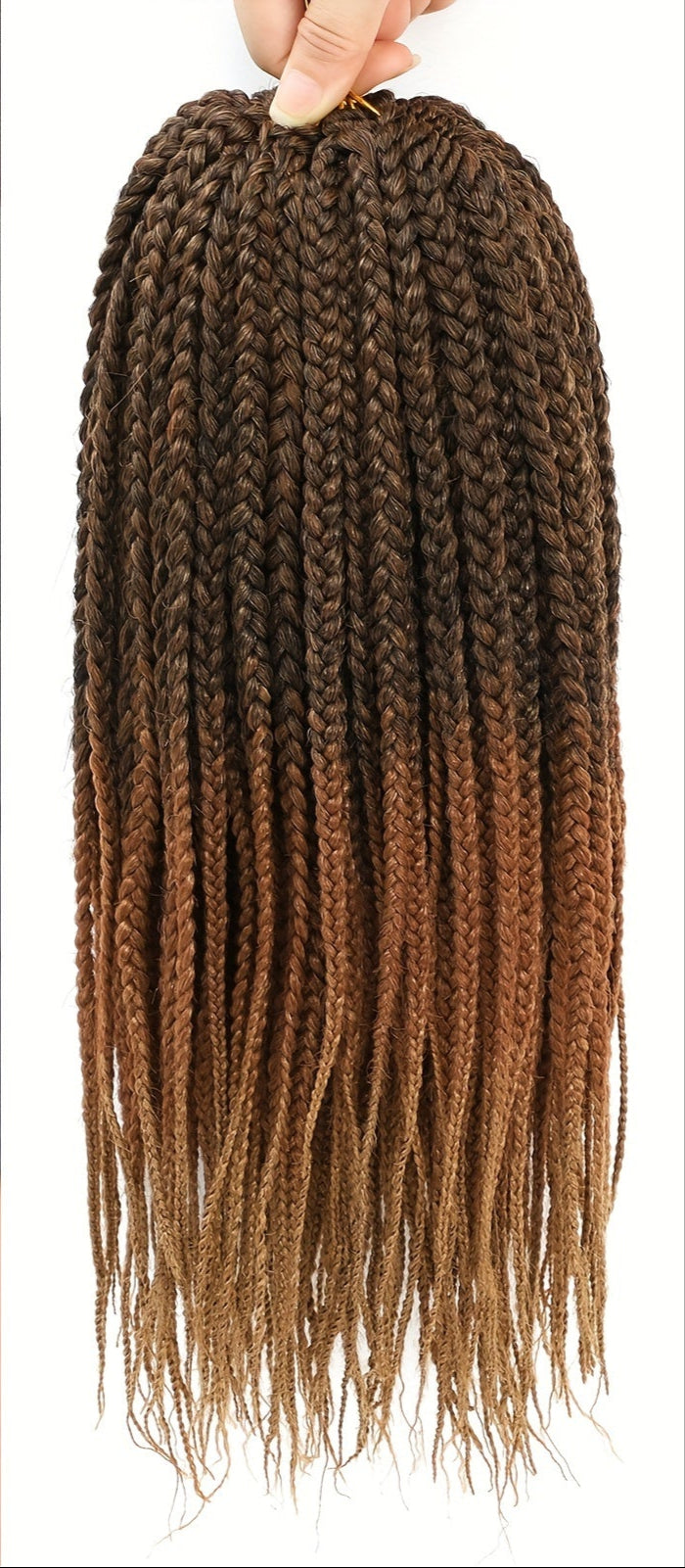 Box Braids Crochet Hair 12 Inch Crochet Braids 3 Packs 72 Strands