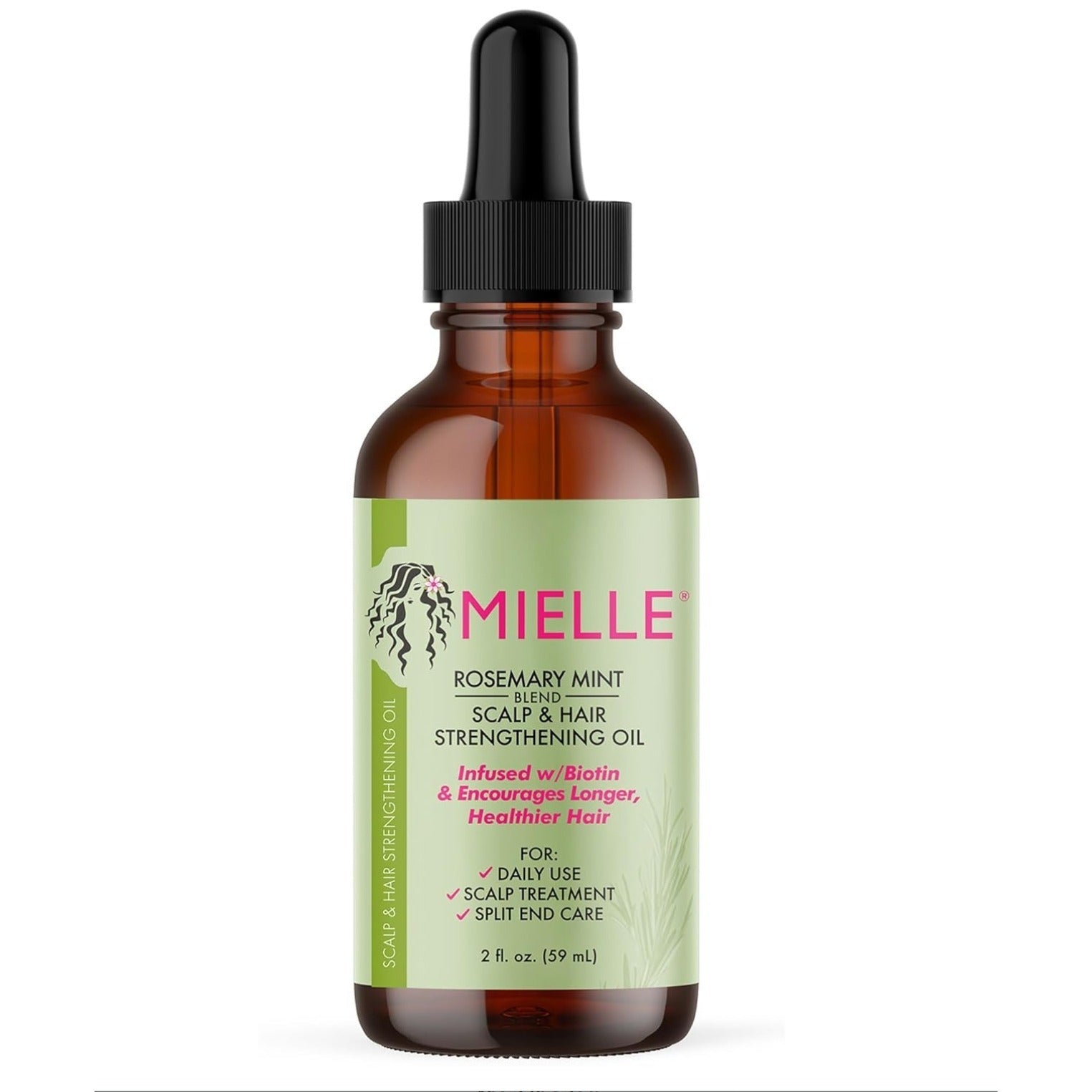 Mielle Organics Rosemary Peppermint Essential Oil, suitable for all hair types, 59ml