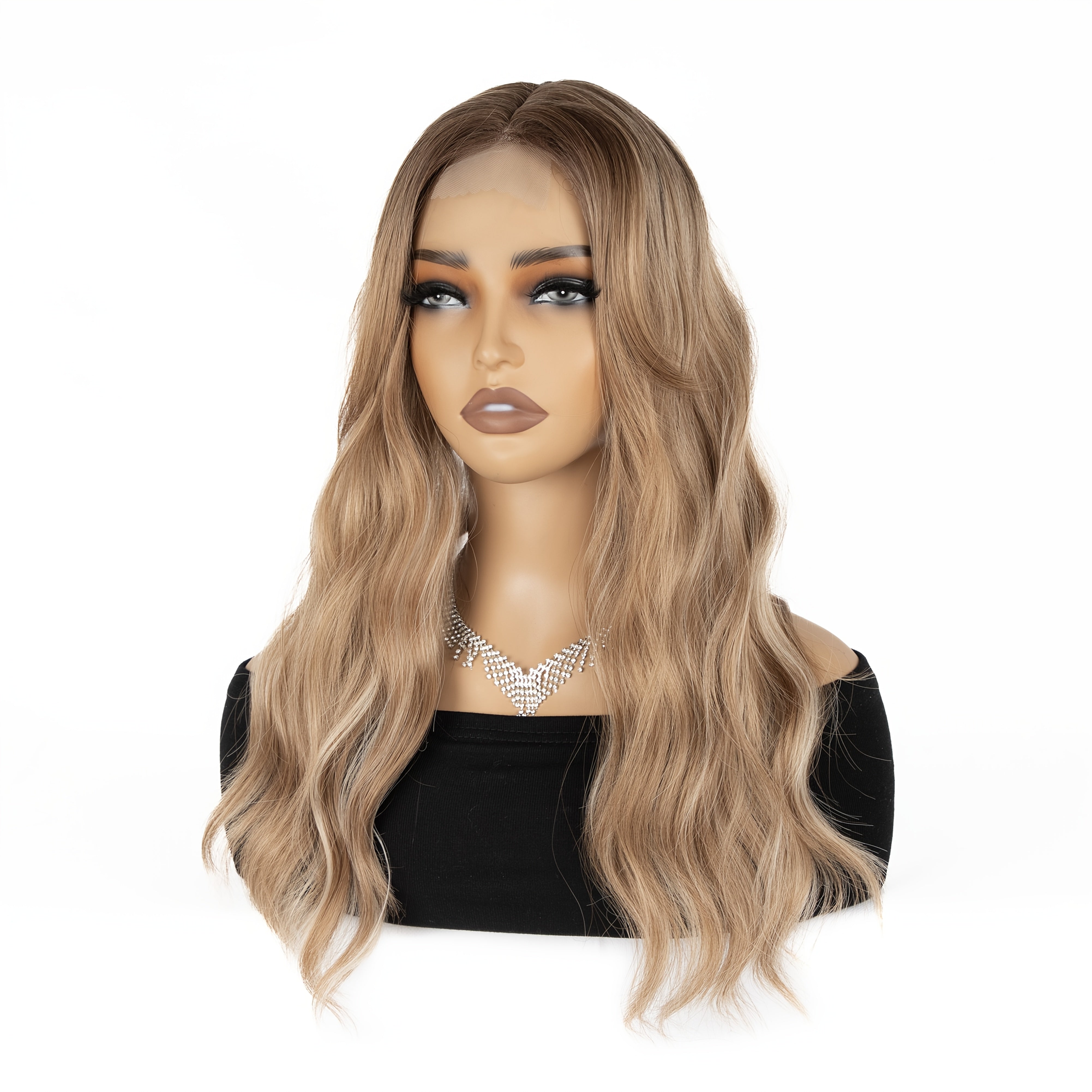 22Inch Clip-In Synthetic Hairpiece To Volume
