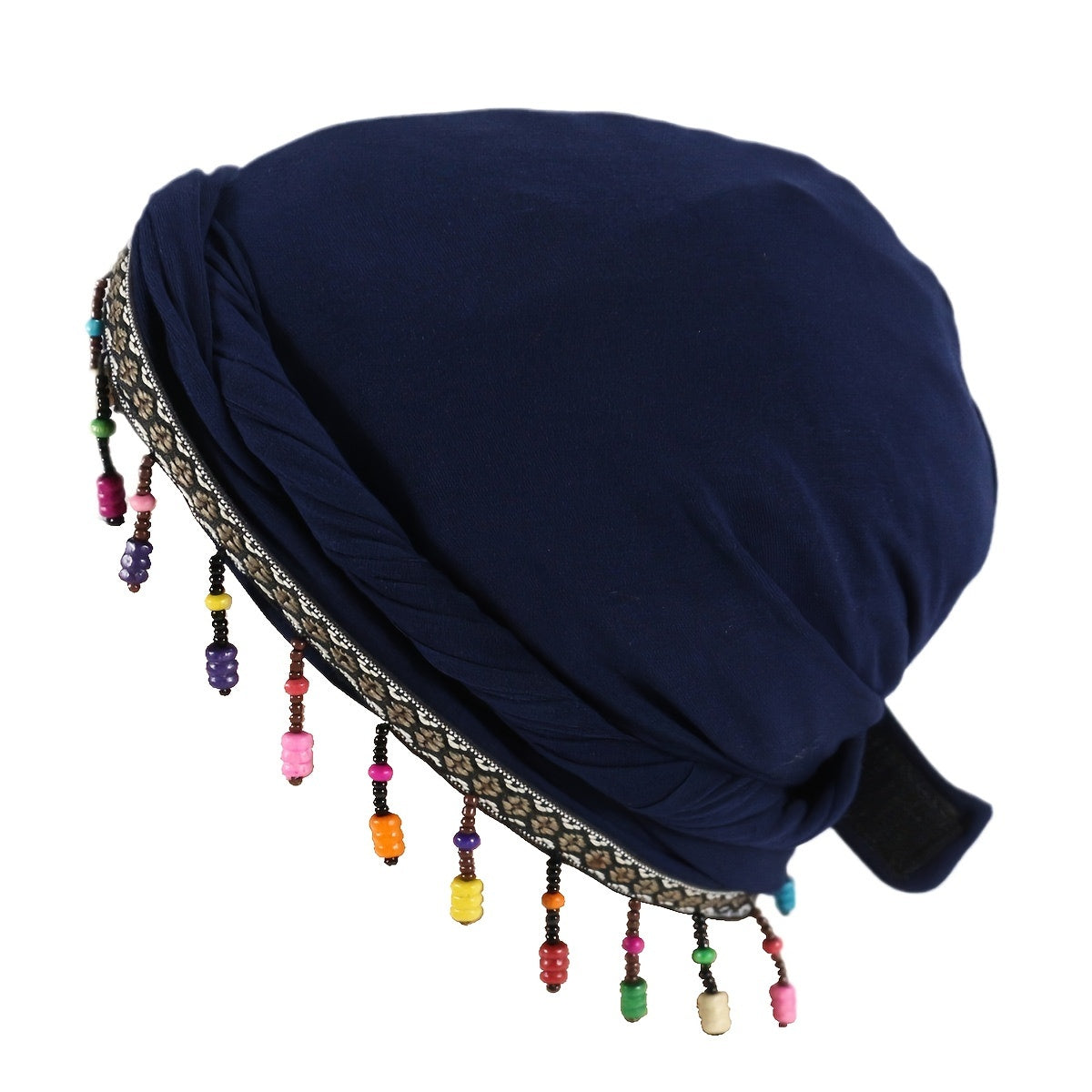 Unique Twisted Turban Headwrap - Soft, Breathable, Ethnic African-Inspired Design, Unisex Fashion Accessory with Tassels, Knotted Detail, Perfect for Music Festivals, Cultural Events, and Everyday Style