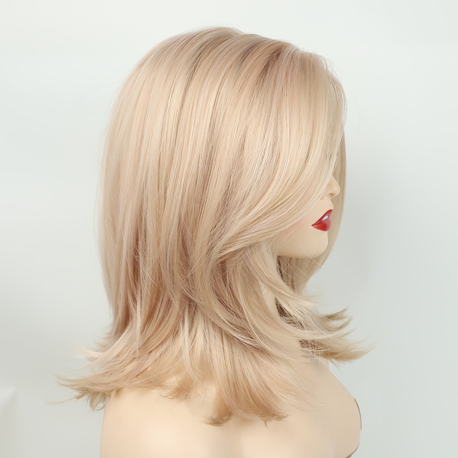 Heat-Resistant Synthetic Blonde Wig