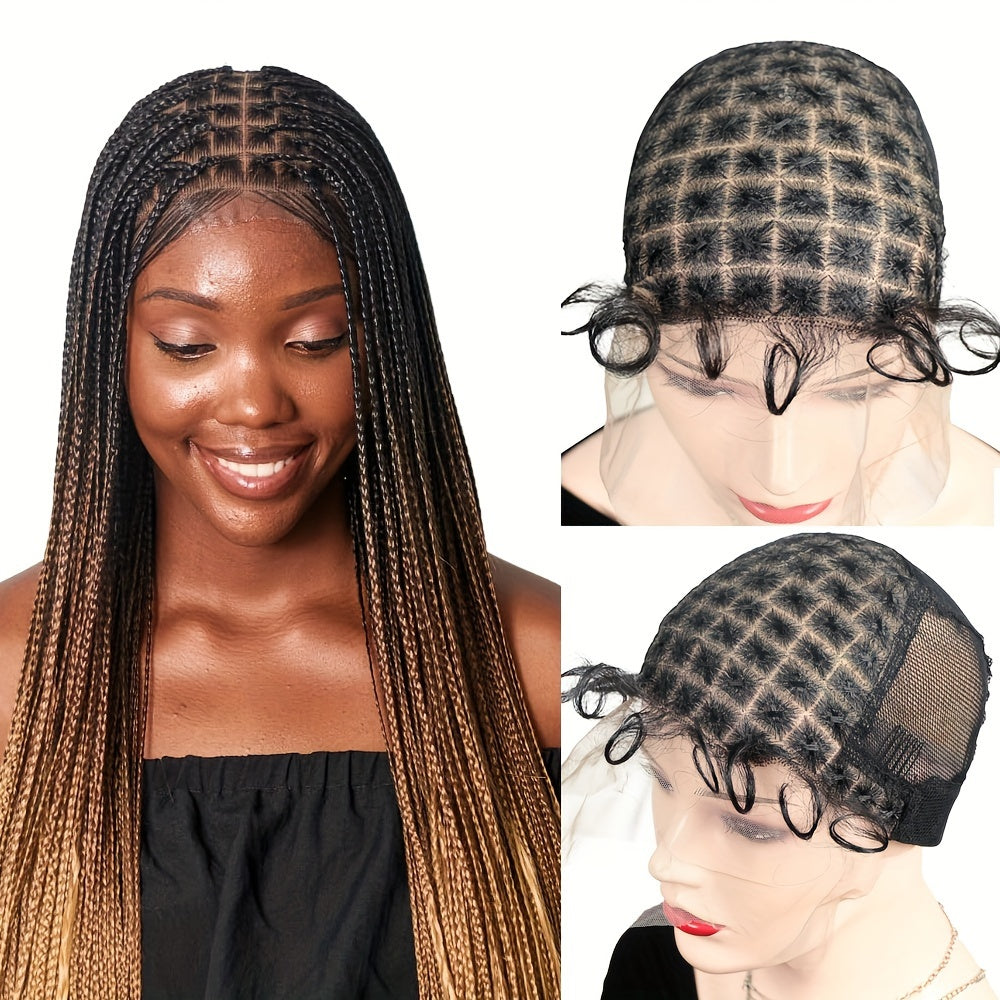 Double Layer Crochet Wig Cap with Baby Hair
