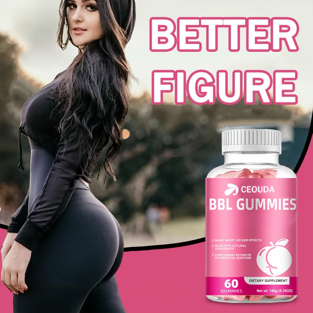 Multi-herbal Extracts Gummies For Women – Saw Palmetto, Yam, Fenugreek, – Delicious Peach Flavor, Convenient To Eat- 60 Gummies (30-Day Supply)