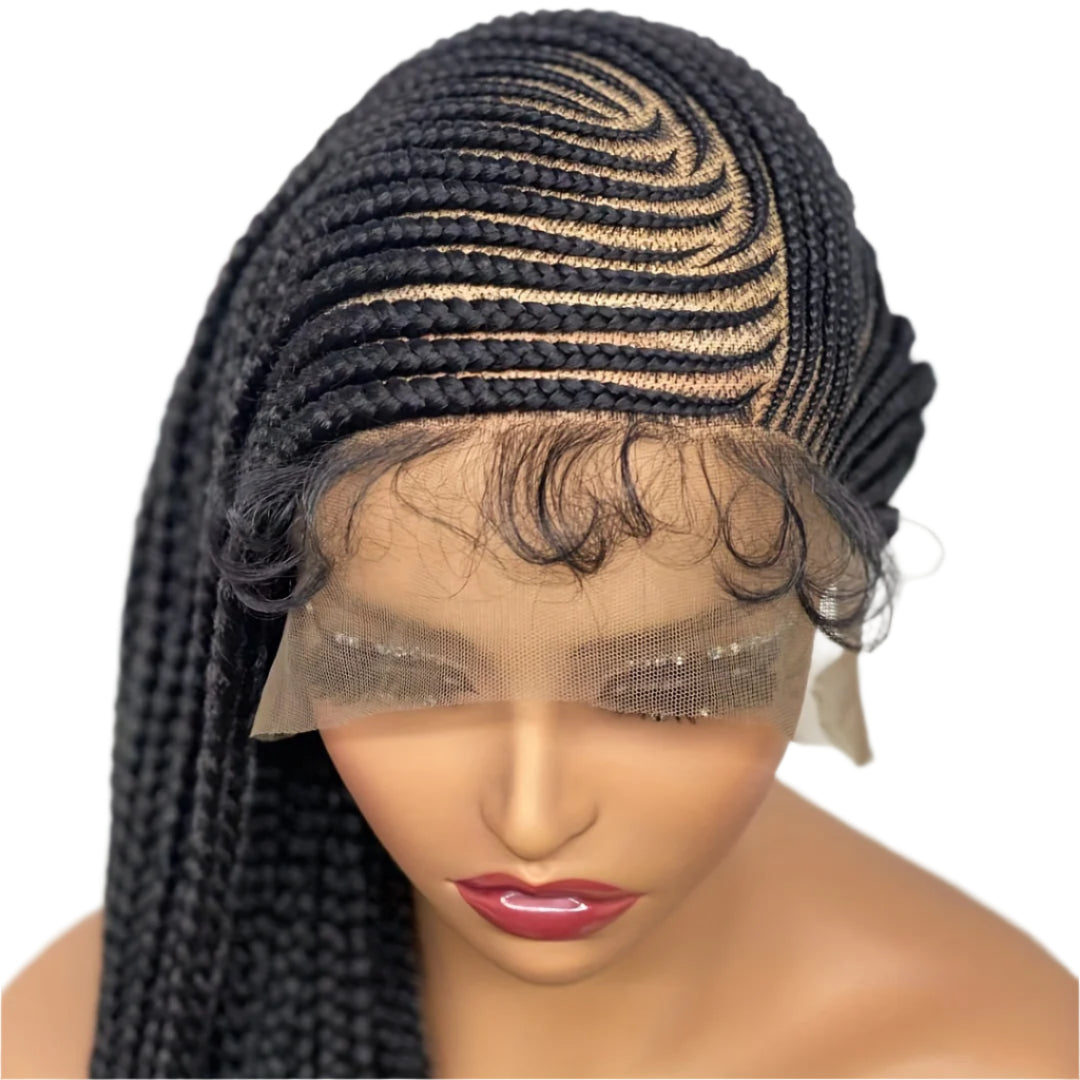 Braided 13x6 Lace wig Braids Wigs