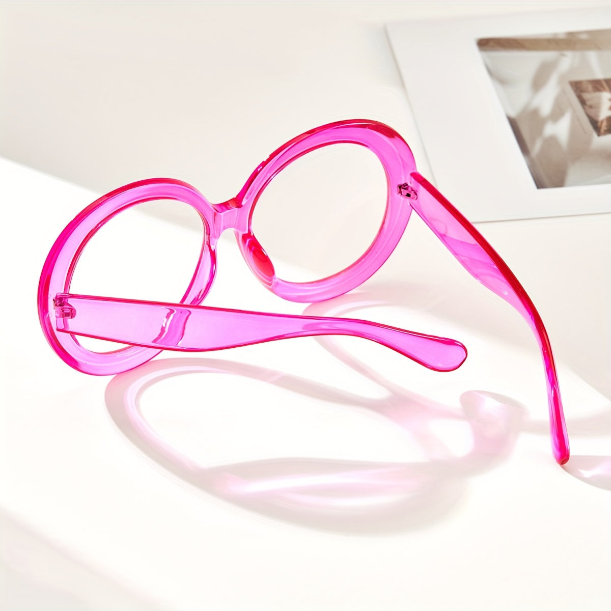 5 Pairs Trendy Clear Lens Glasses for Women