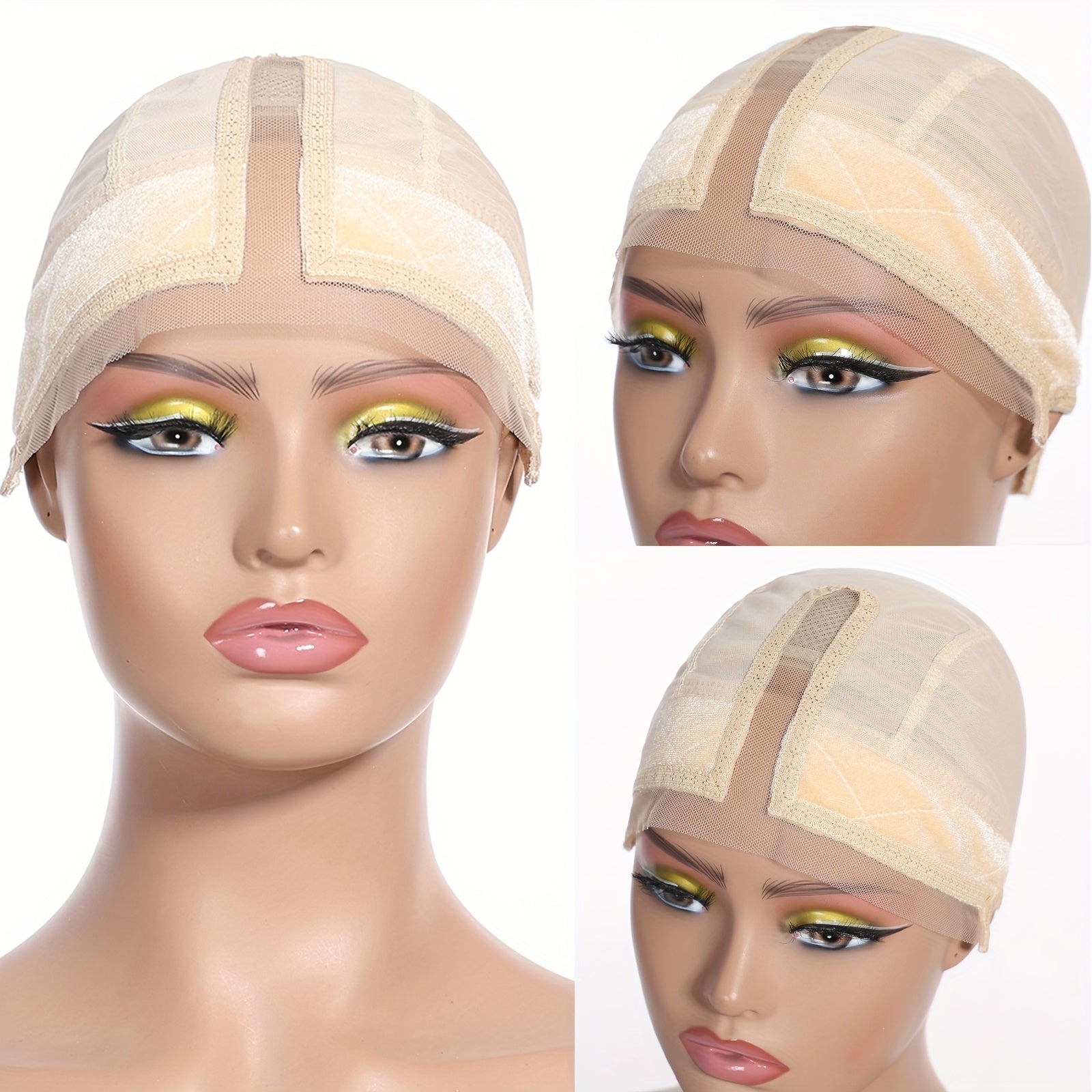 1x4 Transparent Lace Wig Cap Non Slip Wig Gripper Headband With Silicone