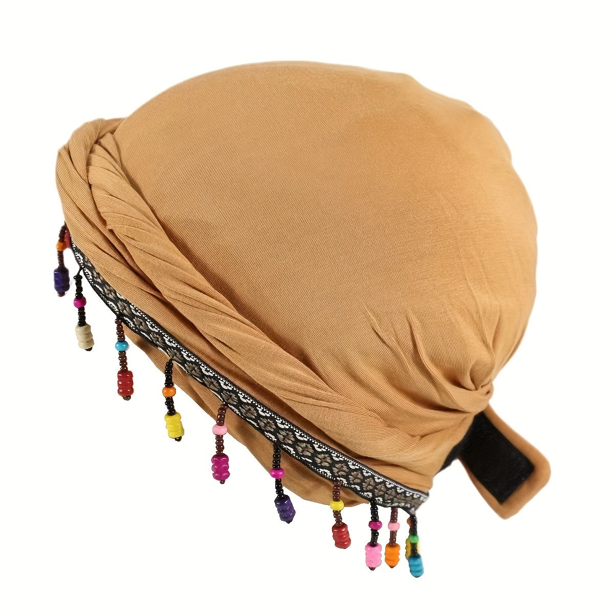 Unique Twisted Turban Headwrap - Soft, Breathable, Ethnic African-Inspired Design, Unisex Fashion Accessory with Tassels, Knotted Detail, Perfect for Music Festivals, Cultural Events, and Everyday Style