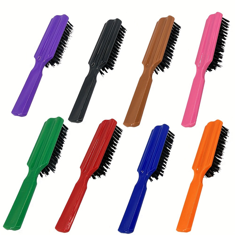 Plastic Handle Nylon Bristle Brush Hairdressing Comb Designed For All Hair Types