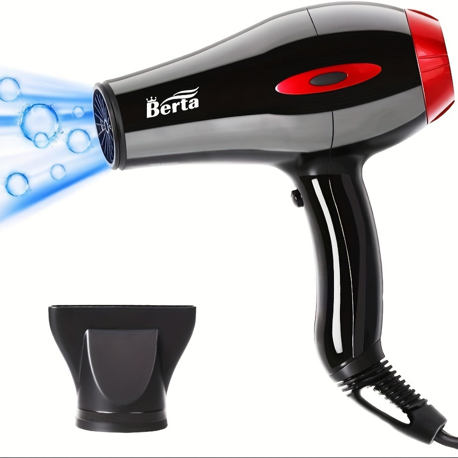 1875W Powerful Ionic Hair Dryer, 1pc Professional Salon Hair Dryer