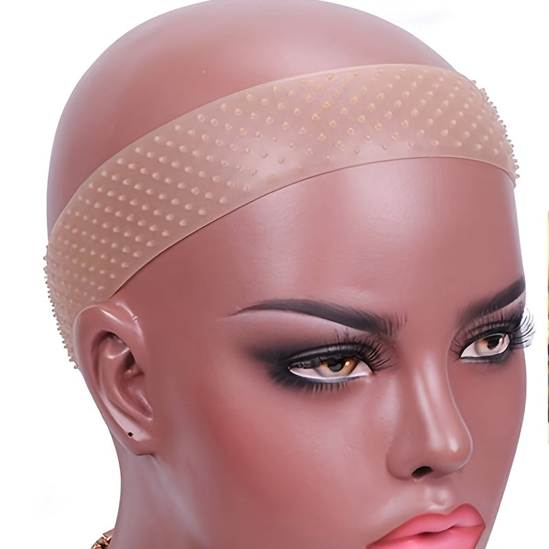 1pc Non-Slip Silicone Wig Grip Band - Securely Hold Your Wig In Place with Transparent Headbands, Wig Grip Band