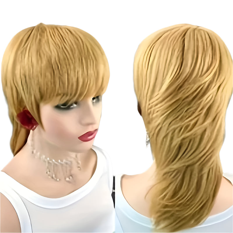 Mullet Wig Pixie Cut Wigs