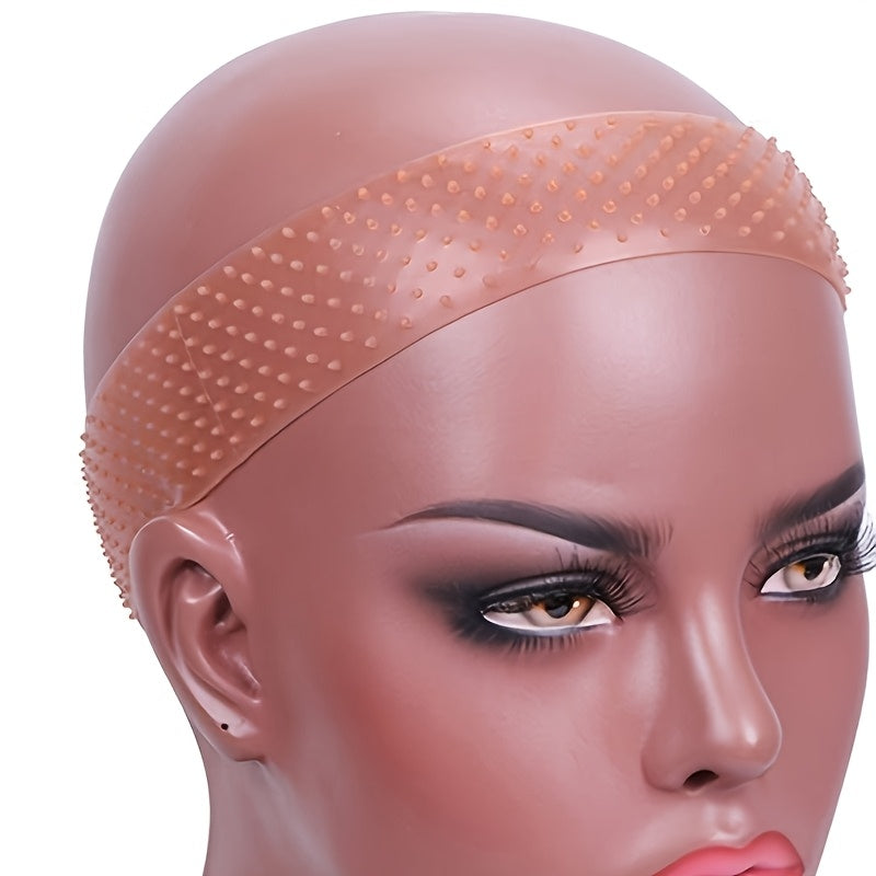 1pc Non-Slip Silicone Wig Grip Band - Securely Hold Your Wig In Place with Transparent Headbands, Wig Grip Band