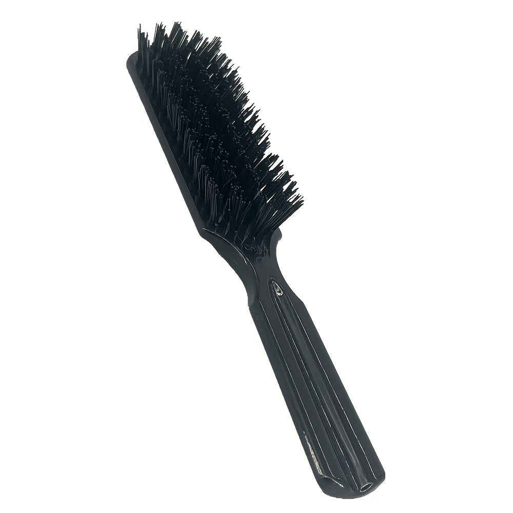 Plastic Handle Nylon Bristle Brush Hairdressing Comb Designed For All Hair Types
