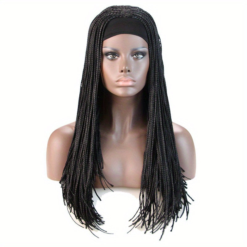 Braid Wig Headband Wig Synthetic Wig