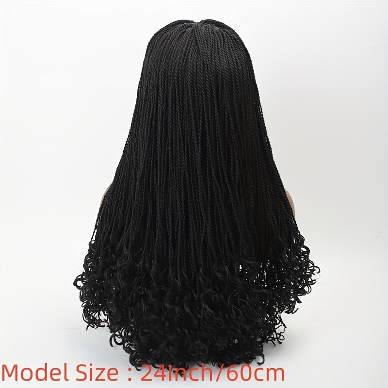 13x6 Inch HD Lace Front Braided Wigs