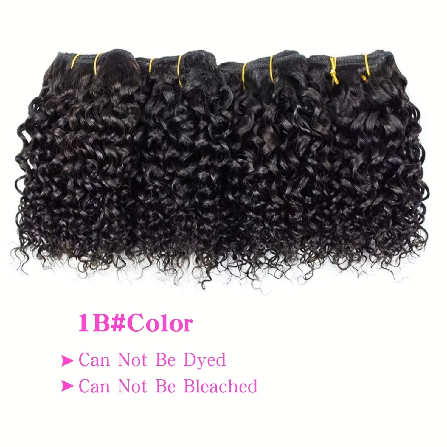 4 Unprocessed Virgin Hair Bundles 8inch