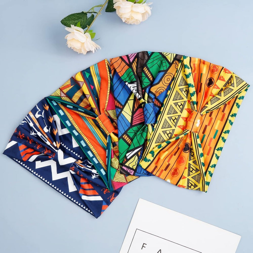 4pcs Wide Headbands