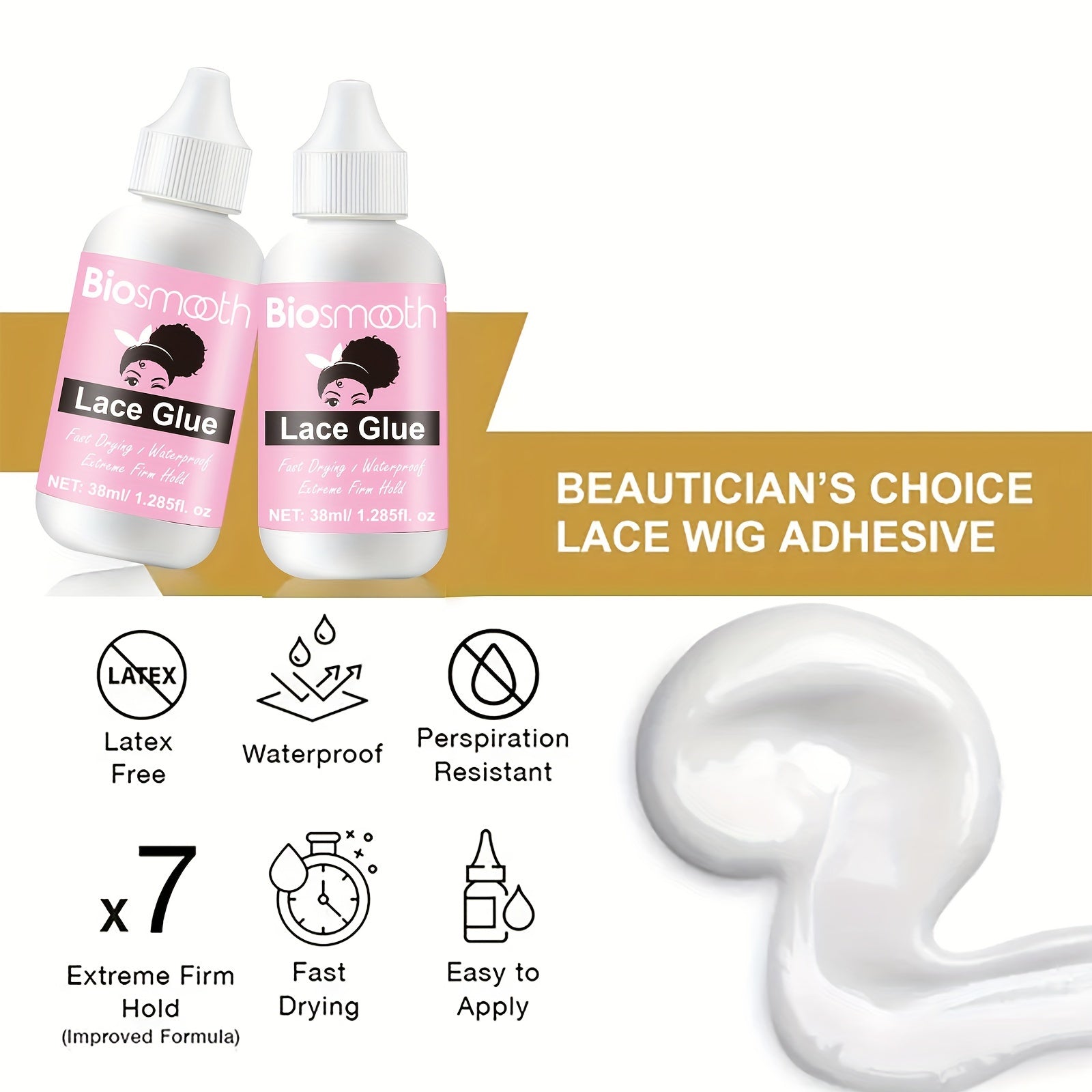 Lace Wig Glue, Waterproof Adhesive