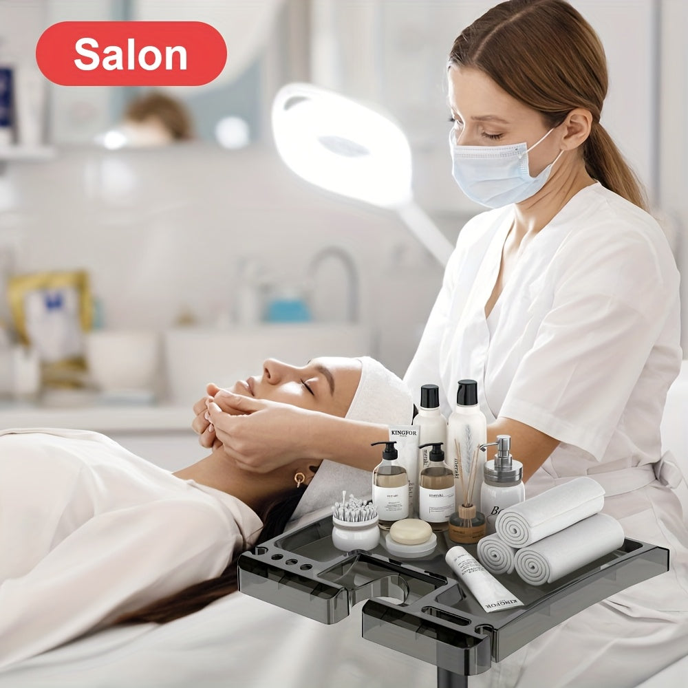 Salon Tray On Wheels Salon Service Rolling Tray Salon Station Tattoo Tray Height Adjustable Rolling Trolley For Salon Spa And Barber Shop
