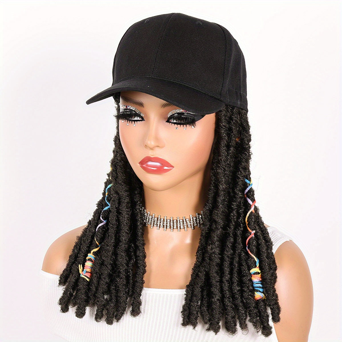 Hat Wigs 12 Inch Dreadlock Wigs
