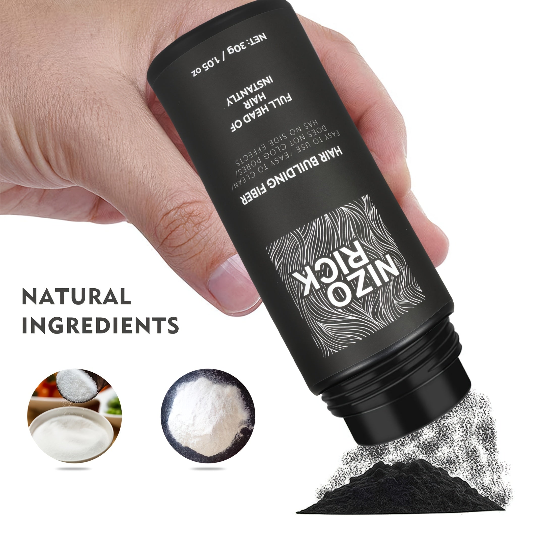 Fiber Powder 30G in Six Colors Hair Thickening Fiber