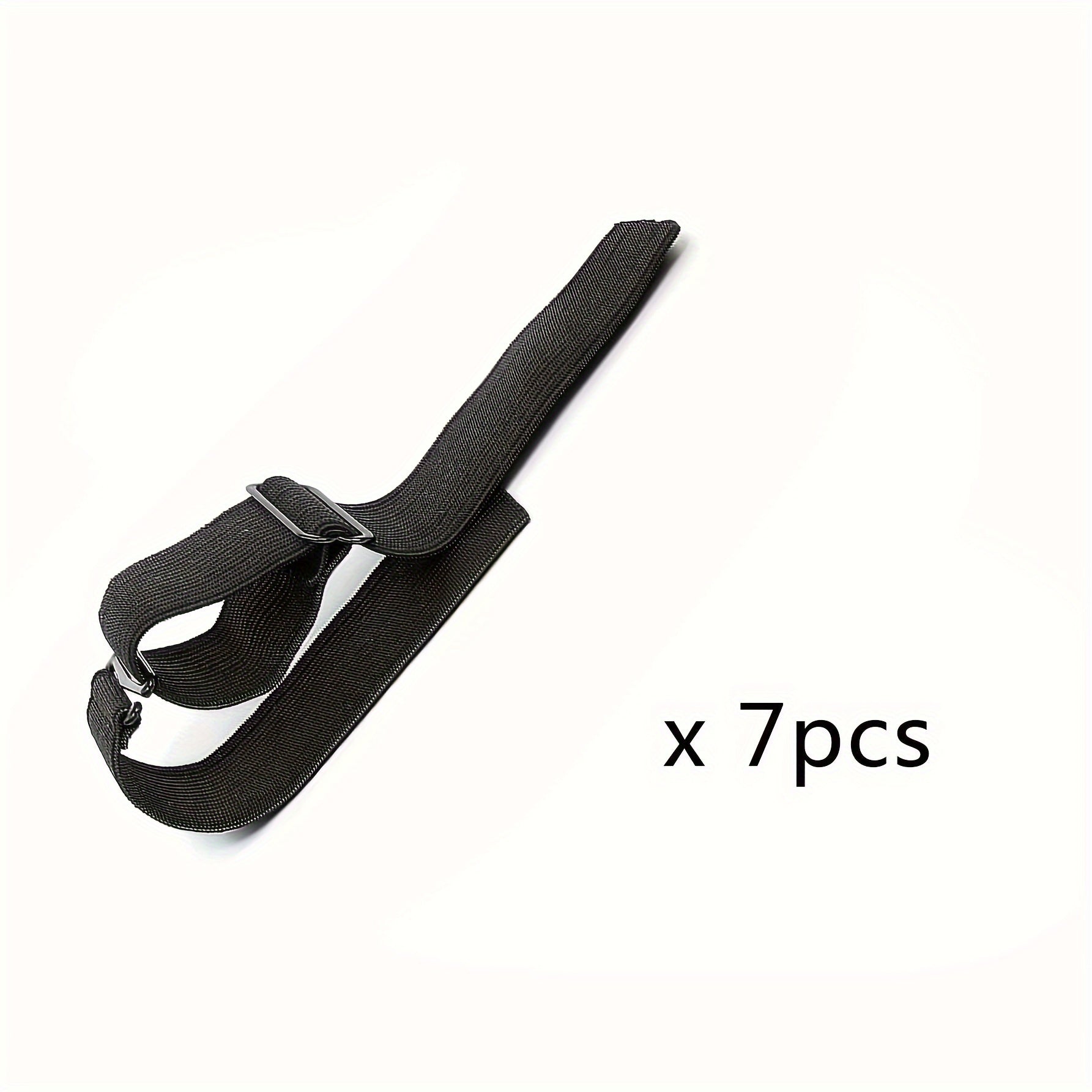 5pcs/7pcs/15pcs/20pcs/30pcs Black Adjustable Elastic Band for Wigs
