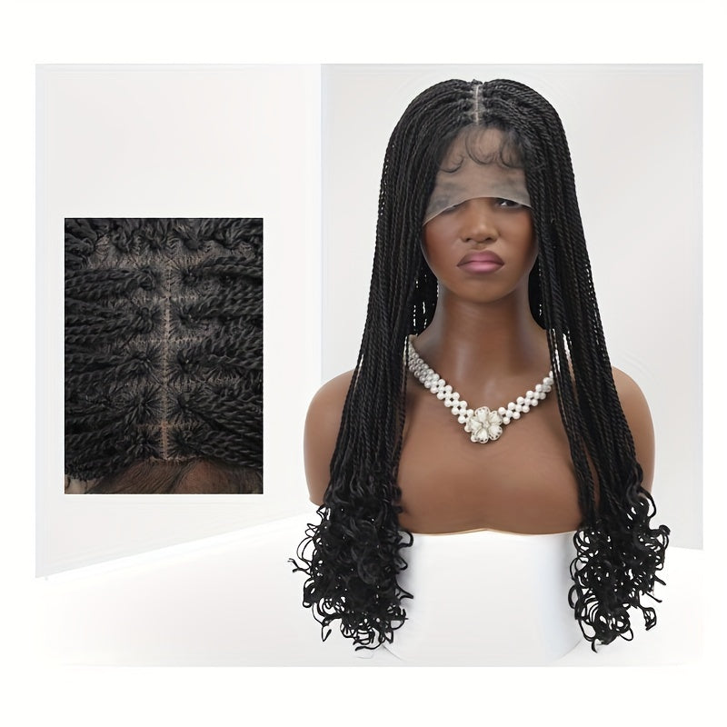 13x6 Inch HD Lace Front Braided Wigs