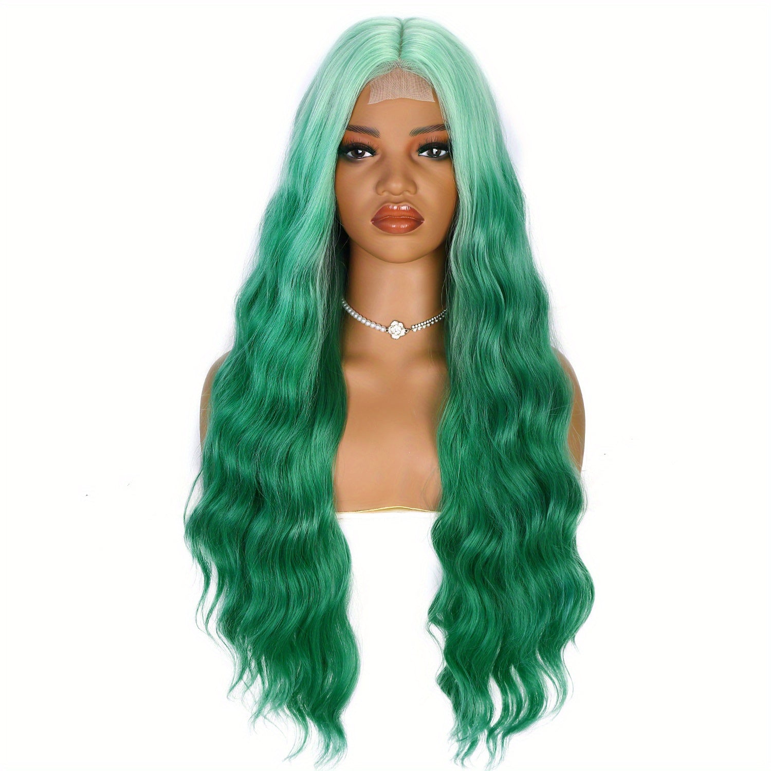 4*1 Lace Front Wig Long Body Wave Lace Wig 30 Inch Synthetic Wig