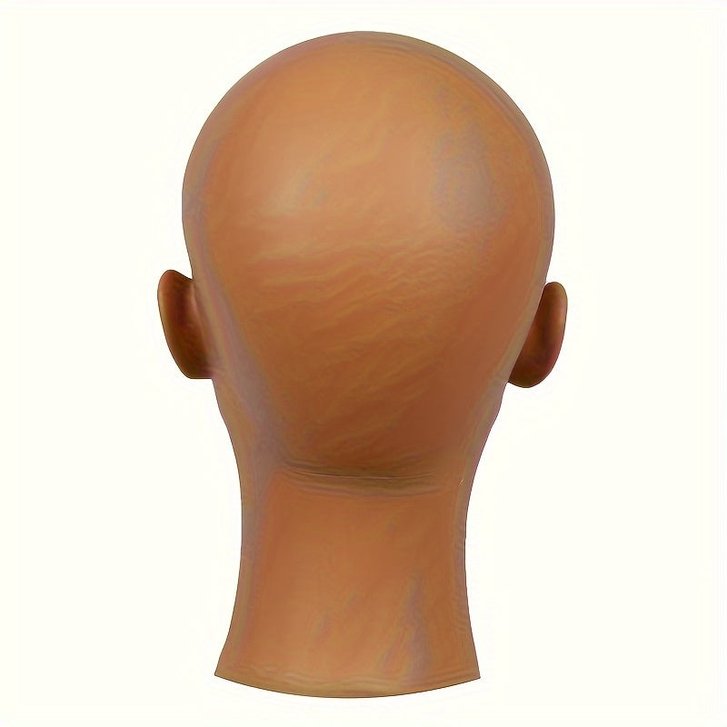 Plastic PVC Bald Human Model Head Female Professional Beauty Head