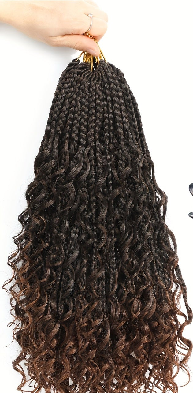 8 Packs Crochet Box Braids-14 Inch/18 Inch/24 Inch Boho Box Braids