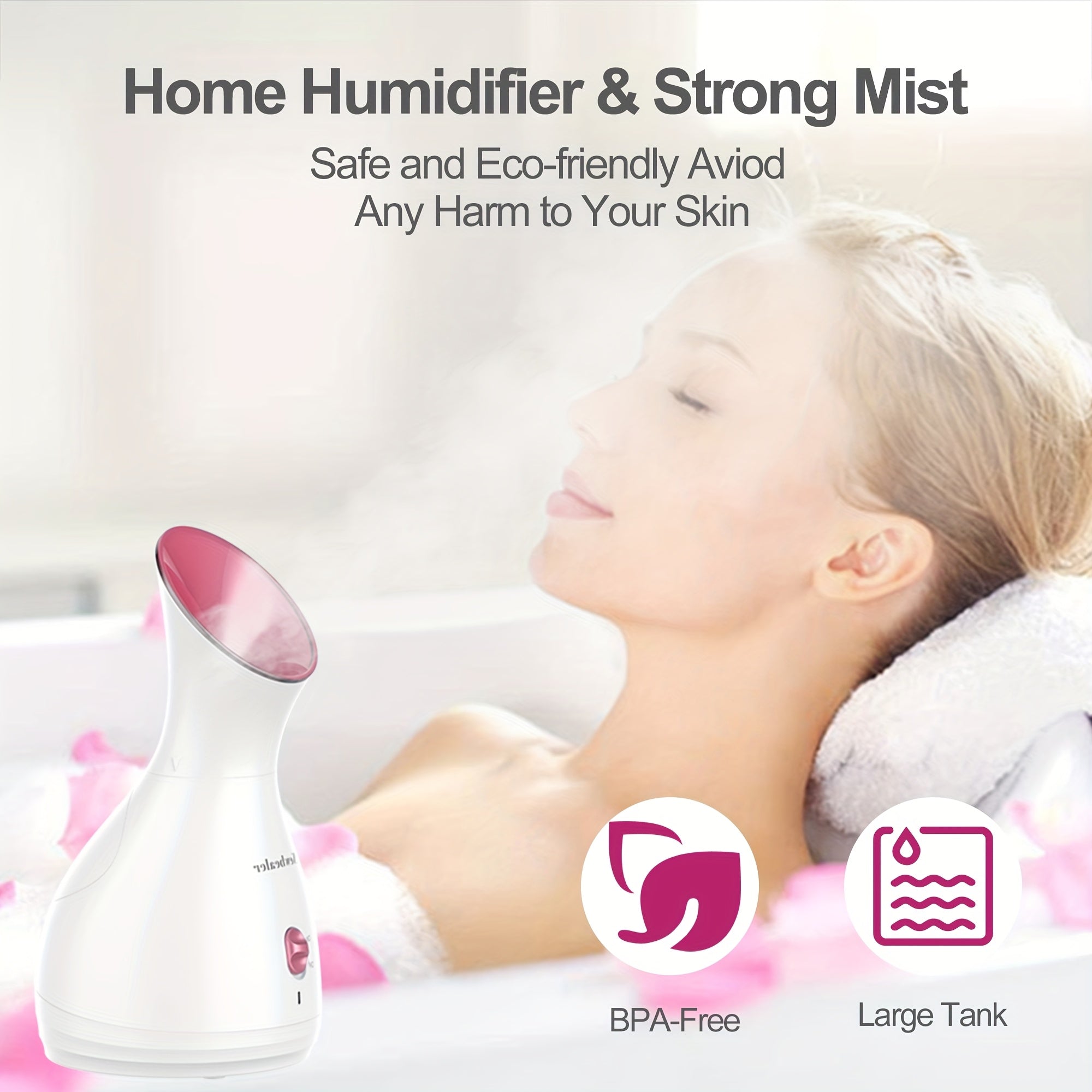 Portable Nano Mist Facial Steamer