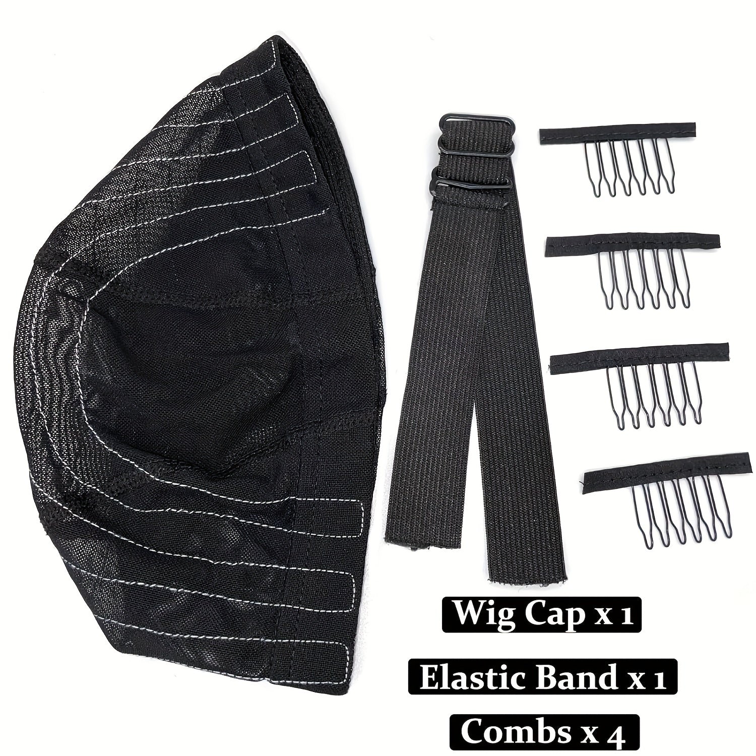 Wig Caps with Guideline Map for Wig Making
