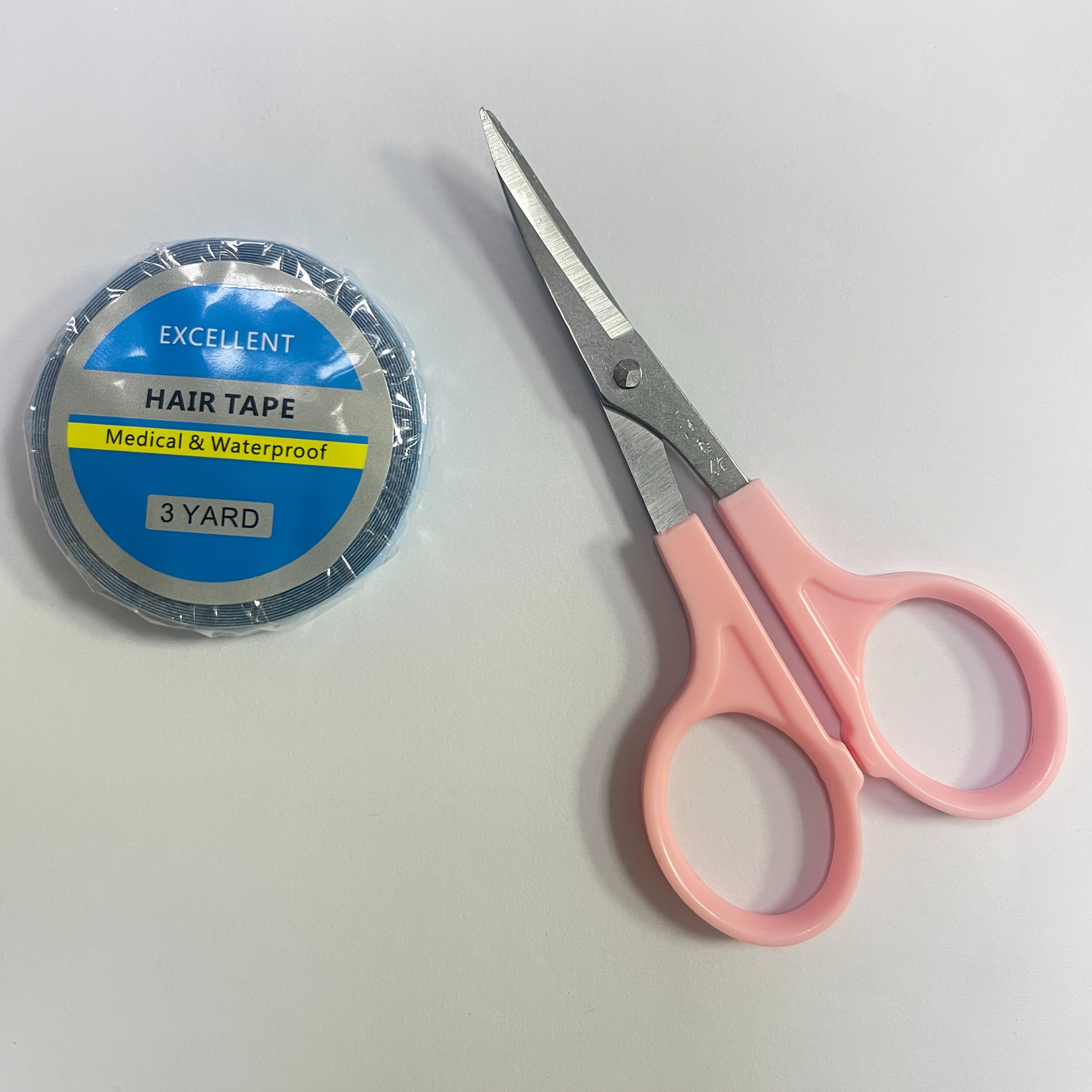 Lace Wig Installation Kit: 3 Yards Double-Sided Adhesive Tape & Scissors Set, Fit
