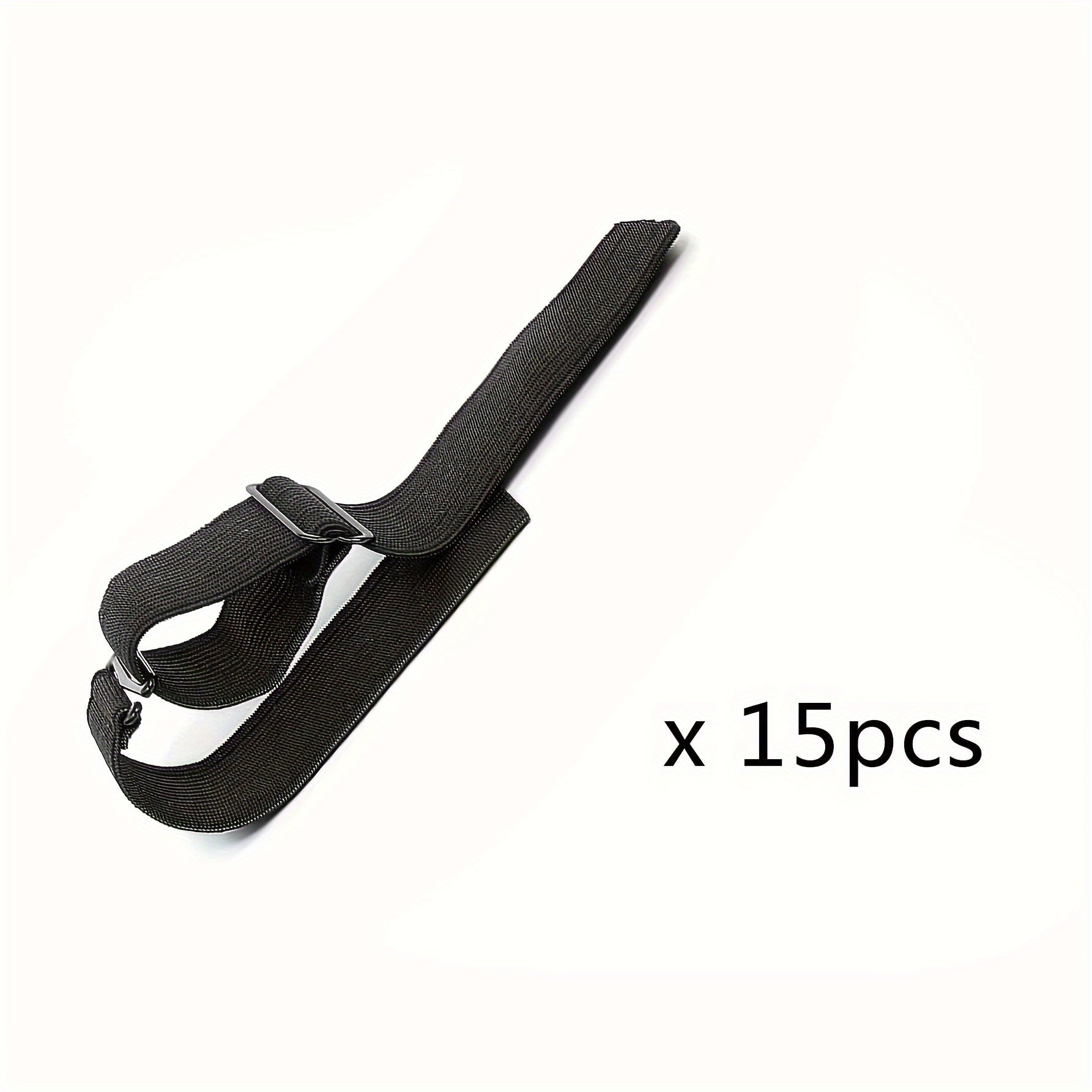 5pcs/7pcs/15pcs/20pcs/30pcs Black Adjustable Elastic Band for Wigs