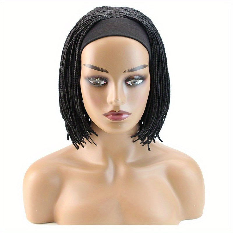 Braid Wig Headband Wig Synthetic Wig