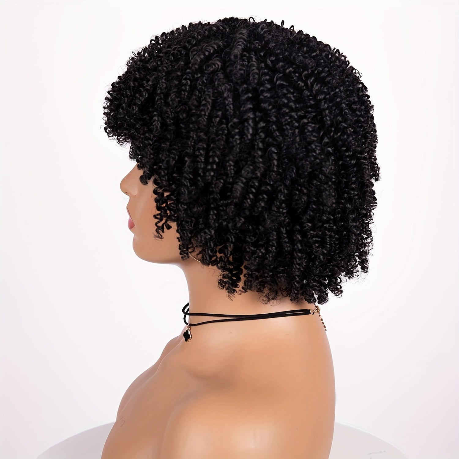 Short Black Afro wig