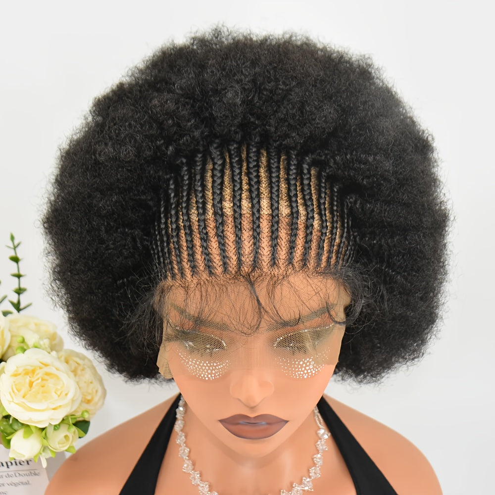 Afro Kinky Curly 13x6 Lace Front Wig for Women - 180% Density