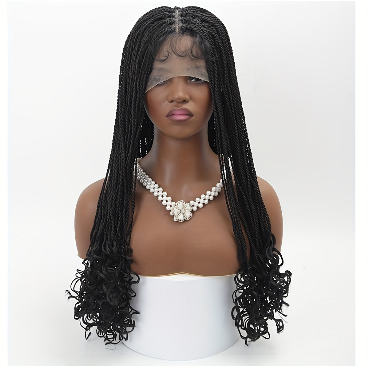 13x6 Inch HD Lace Front Braided Wigs