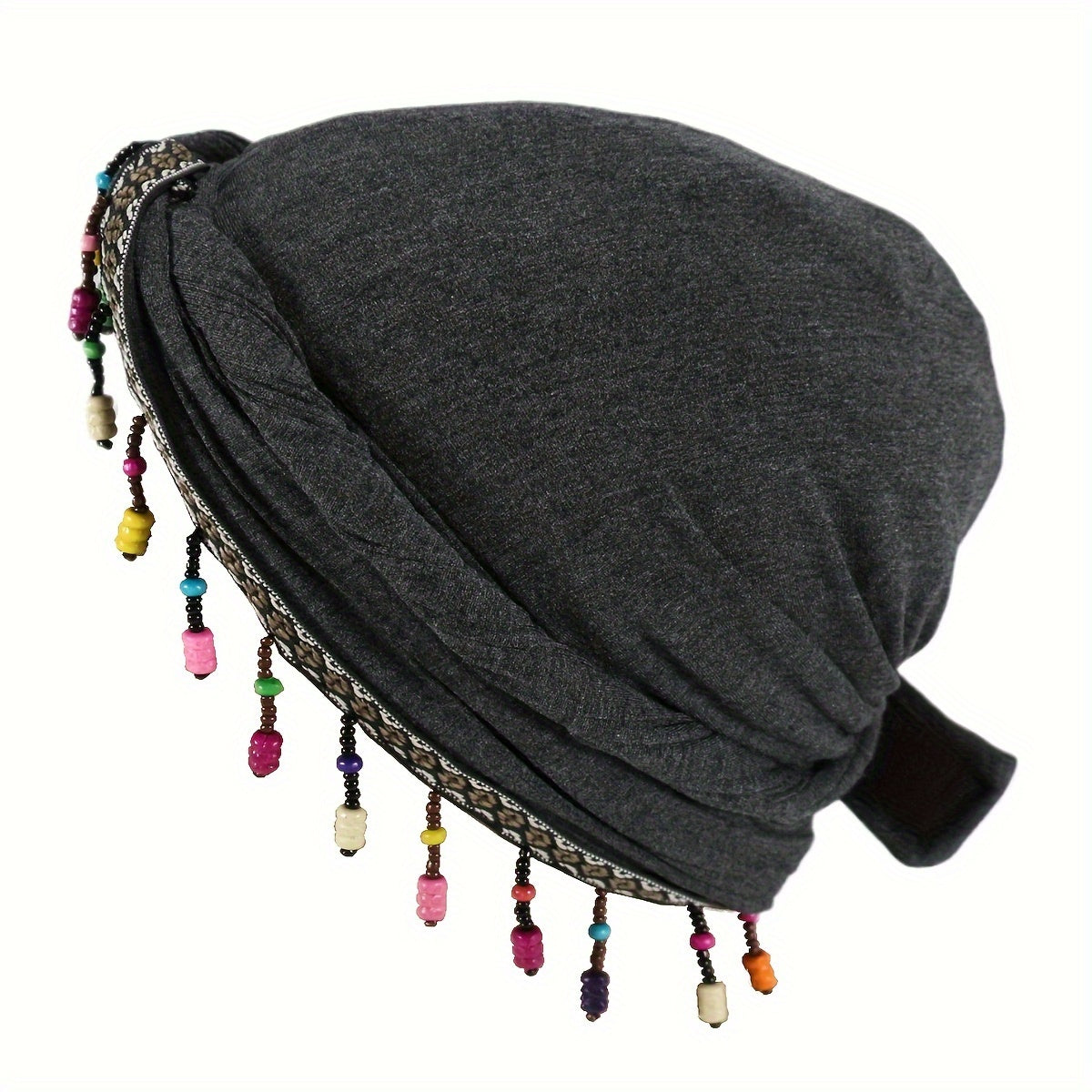 Unique Twisted Turban Headwrap - Soft, Breathable, Ethnic African-Inspired Design, Unisex Fashion Accessory with Tassels, Knotted Detail, Perfect for Music Festivals, Cultural Events, and Everyday Style